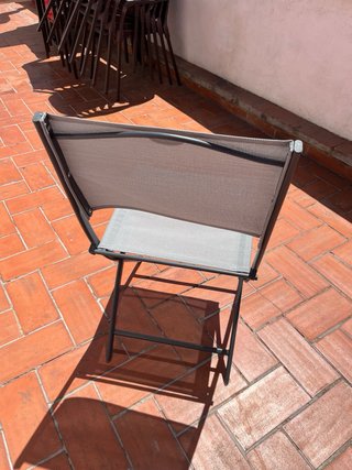 Silla plegable Hesperide gris