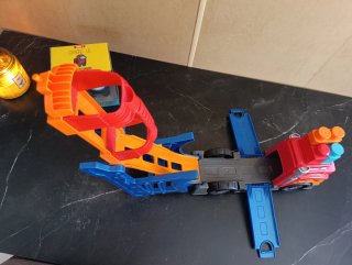Camión Juguete Convertible Pista Coches Mega Bloks