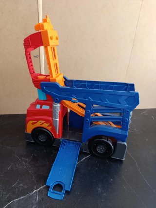 Camión Juguete Convertible Pista Coches Mega Bloks