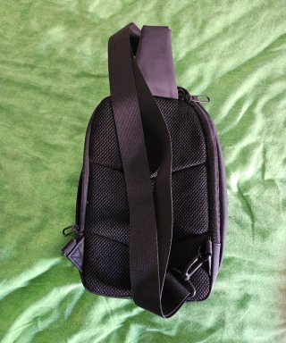 Hola mochila bandolera negro