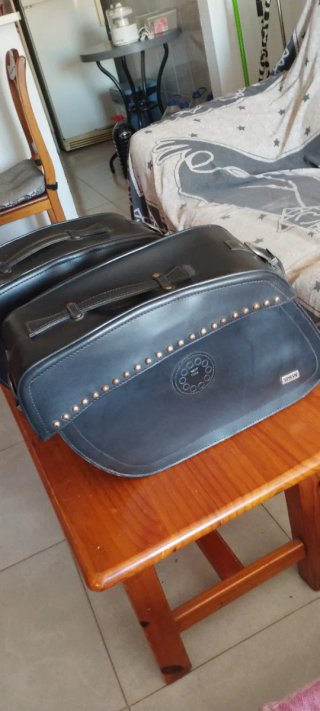 Maletas Laterales Custom Símil Piel