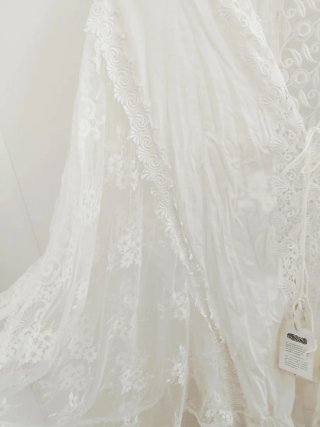 Vestido mini, modelo pájaro de Charo Ruiz