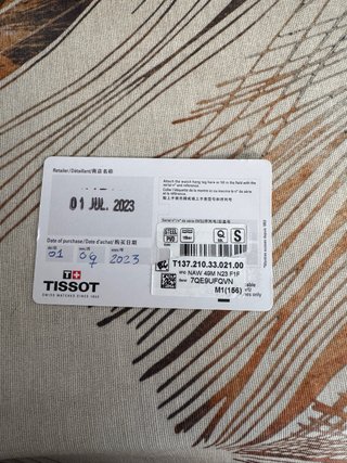 Reloj Tissot Dorado Mujer