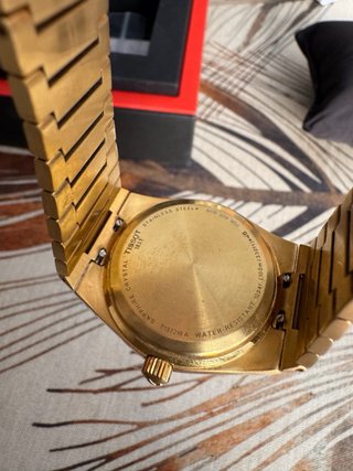 Reloj Tissot Dorado Mujer