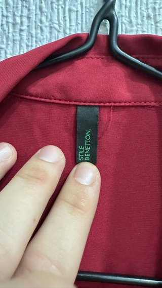 Camisa Benetton Roja