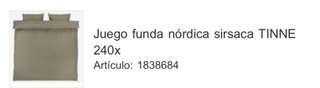 Funda nórdica verde cama 150
