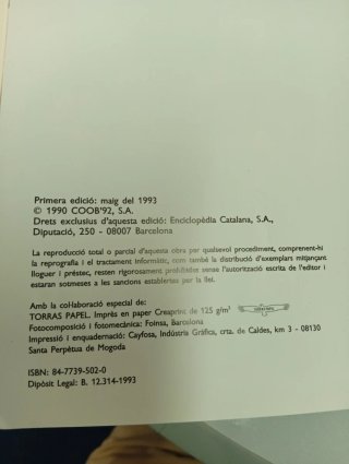 Libro oficial juegos paralímpicos Barcelona 92