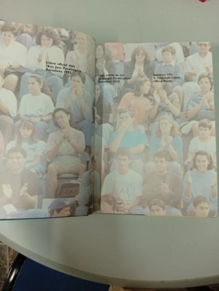 Libro oficial juegos paralímpicos Barcelona 92