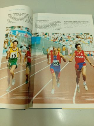 Libro oficial juegos paralímpicos Barcelona 92