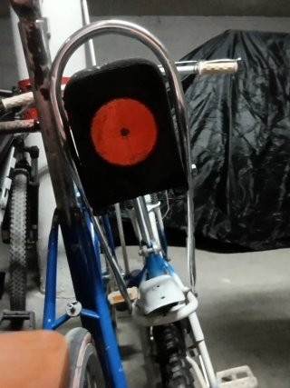 Bicicleta Clásica 20 pulgadas Azul y Blanca