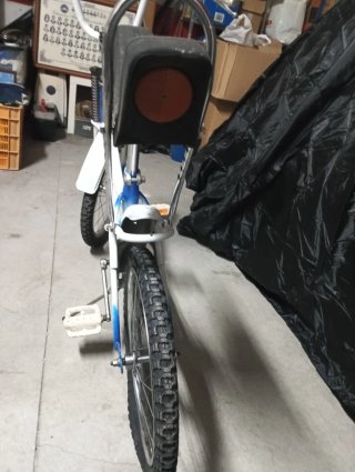 Bicicleta Clásica 20 pulgadas Azul y Blanca