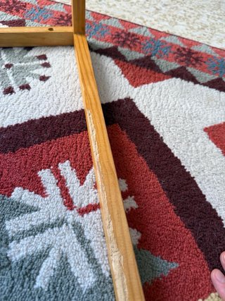 Mesa de centro ratán y madera Riolut