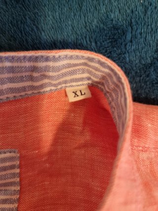Camisa Blue Coast Naranja/Rosa