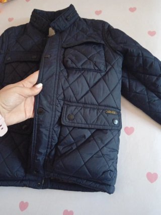 Chaqueta Zara niño azul acolchada T. 9-10 (140l