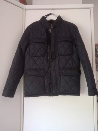Chaqueta Zara niño azul acolchada T. 9-10 (140l