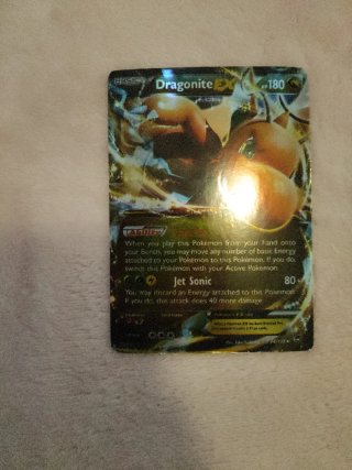 Carta Pokémon Charizard EX