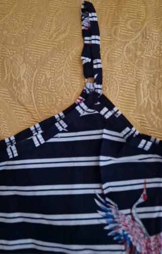 Tuta intera donna estiva fantasia gru