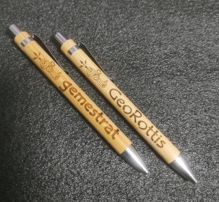 Bolígrafo de madera personalizado
