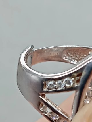 Anillo Plata Ley 925 Circonitas Maxi
