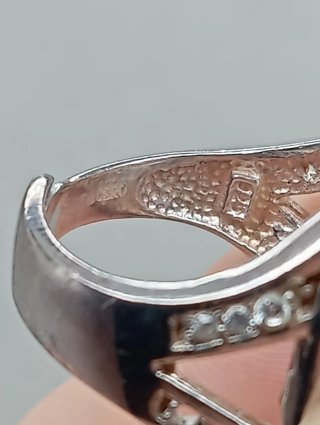 Anillo Plata Ley 925 Circonitas Maxi