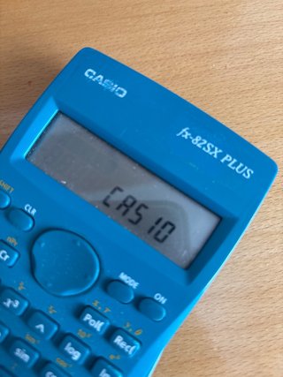 Calculadora Casio fx-82SX PLUS azul