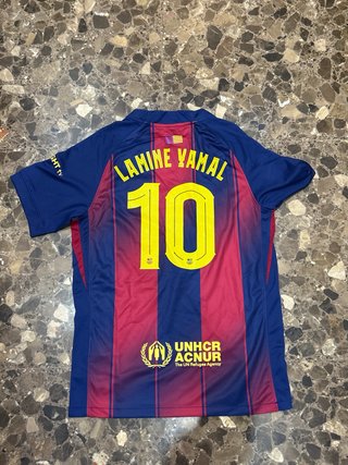 Camiseta FC Barcelona Lamine Yamal talla S