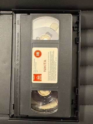 Nikita VHS inglese Uk big box Luc Besson