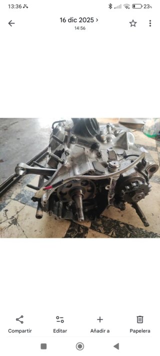Motor Yamaha DT 125R