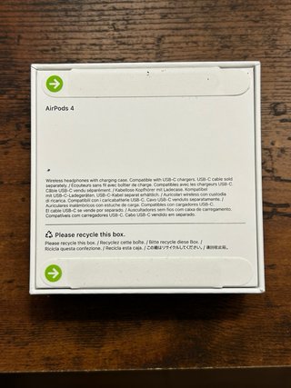 Apple AirPods 4 Blancos