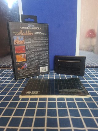 MEGADRIVE ALADDIN ORIGINAL COMPLETO