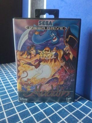 MEGADRIVE ALADDIN ORIGINAL COMPLETO