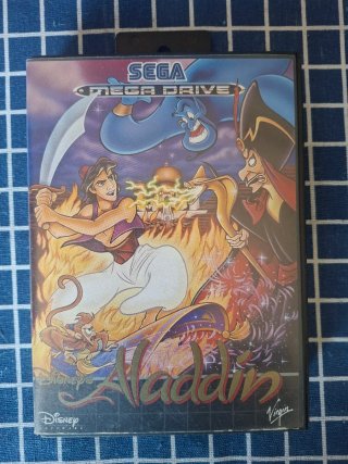 MEGADRIVE ALADDIN ORIGINAL COMPLETO