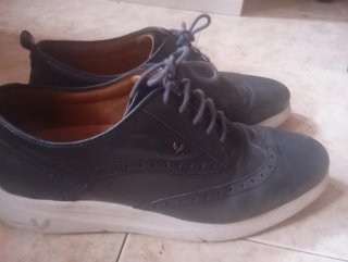 Zapatos Martinelli grises hombre