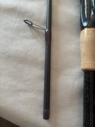 Caña de pescar y carrete baitcasting