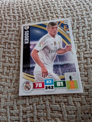 Cromo Kroos Real Madrid LFP 222