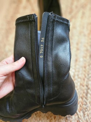 Botas Wonders G-7017 Negro Talla 36