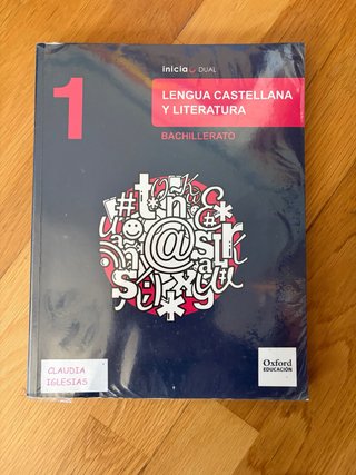 Lengua castellana y literatura Bachillerato