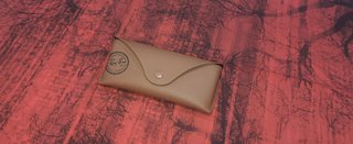 Custodia Originale Ray-Ban Marrone Nuova