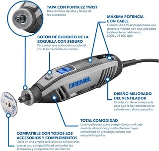 Dremel 4250 Kit Herramienta Rotativa 175W