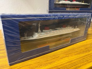 3 barcos a escala 1/1250 france ss united mary