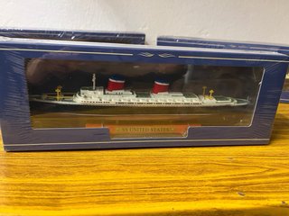 3 barcos a escala 1/1250 france ss united mary
