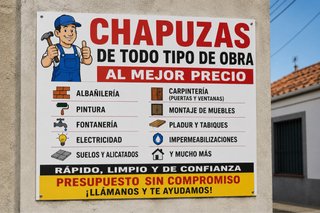 Chapuzas de todo tipo de obra