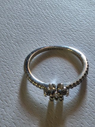 Anillo Pandora Flor Plata