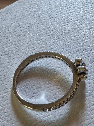 Anillo Pandora Flor Plata