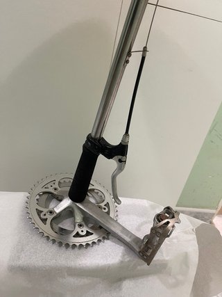 Lámpara de sobremesa diseño bicicleta