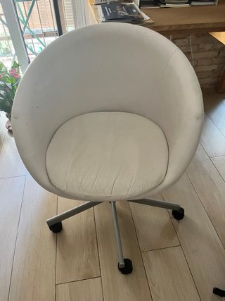 Sillón giratorio Ikea blanco