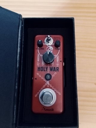 Pedal Distorsione Holy War con Scatola Originale