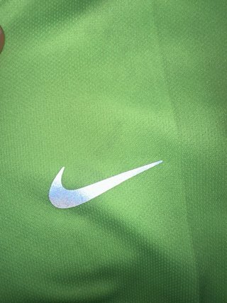 Camiseta Nike Dri-Fit Verde Neón