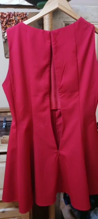 Vestido rojo elegante corto