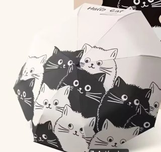 Paraguas plegable Mini gatitos